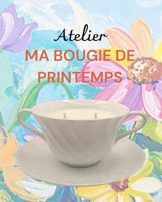 Atelier - Ma bougie de printemps - 24/04