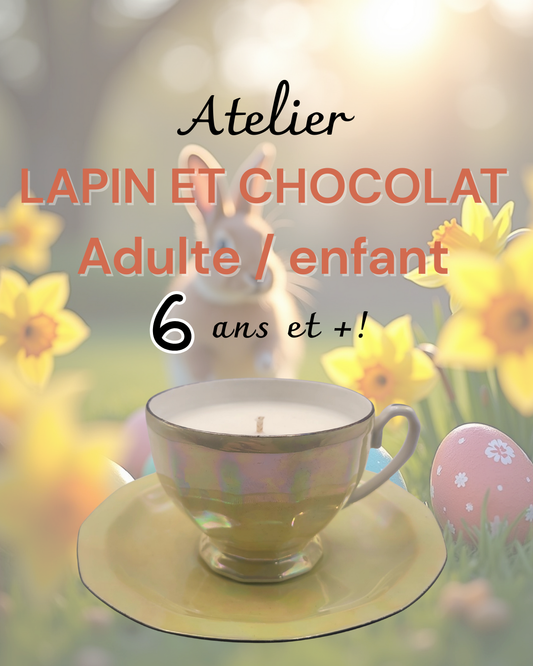 Atelier - Lapin et chocolat Adulte/enfant - 08/04