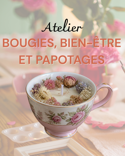 Atelier - Bougie, bien-être et papotage - 02/10/26