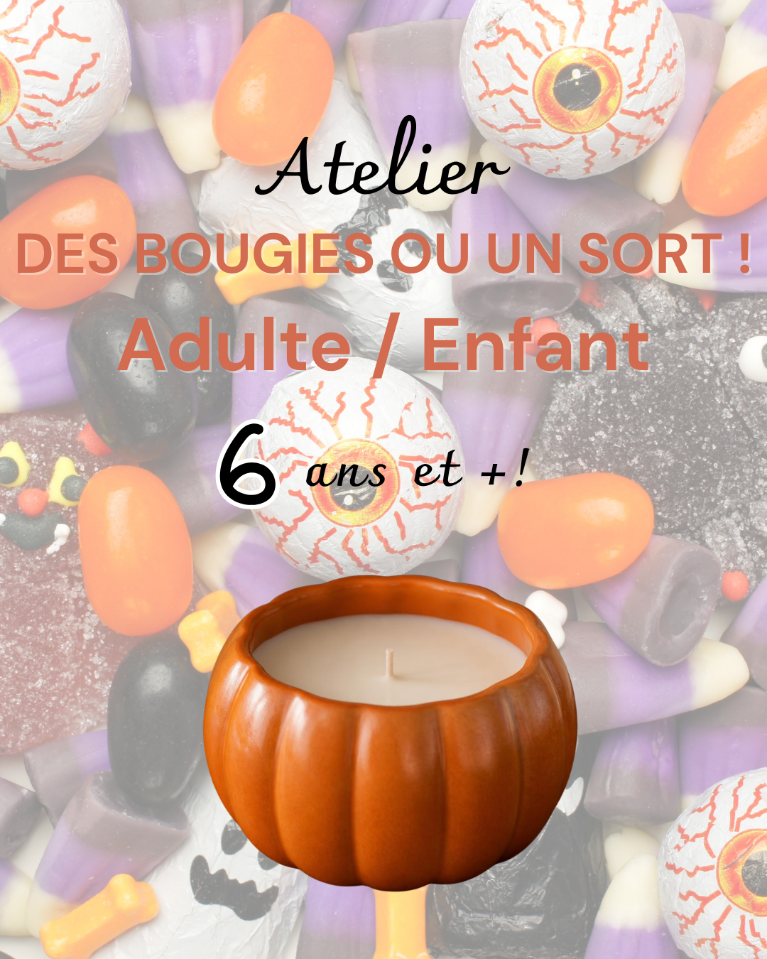 Atelier - Des bougies ou un sort ! - 21/10/26