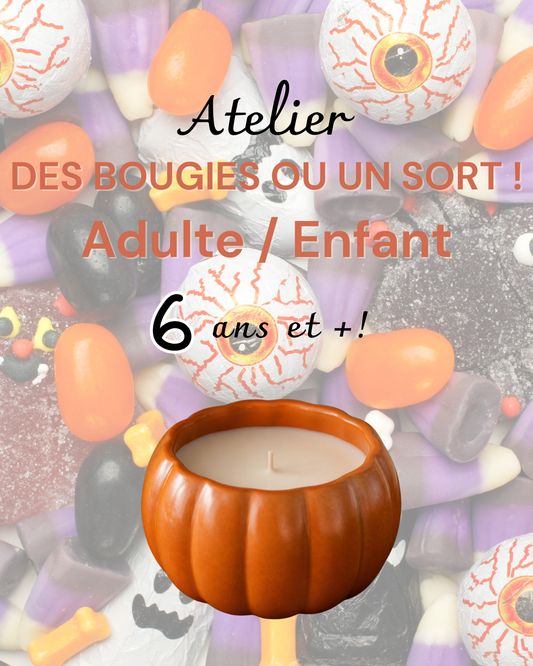 Atelier - Des bougies ou un sort ! - 21/10/26