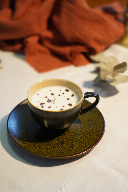 Bougie à la cire végétale et au parfum de Grasse