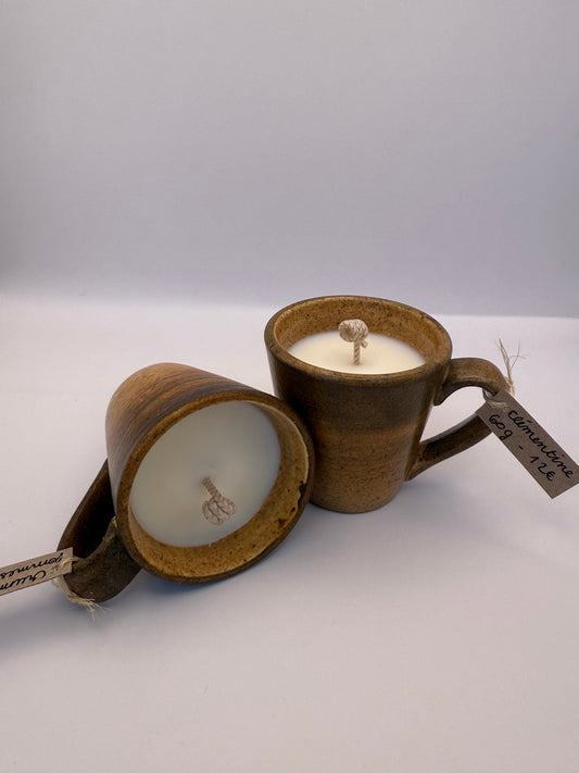 Bougies Ginette et Georgette - Clémentine et Crumble aux pommes