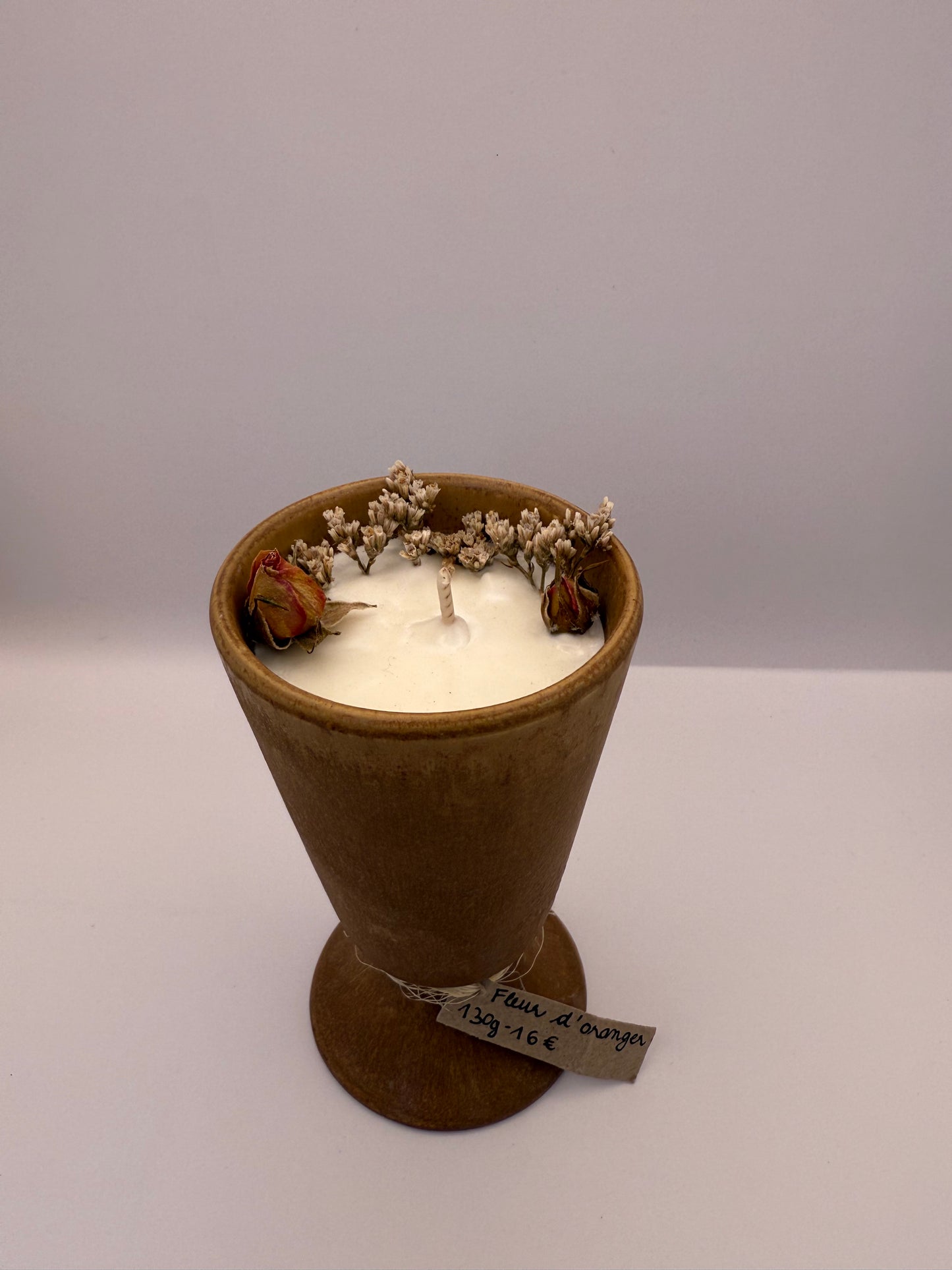 Bougie Gisèle - Fleur d'Oranger