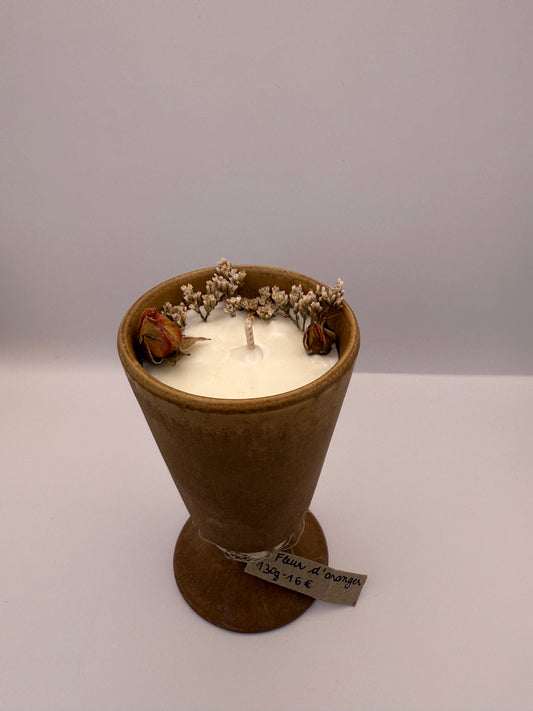 Bougie Gisèle - Fleur d'Oranger